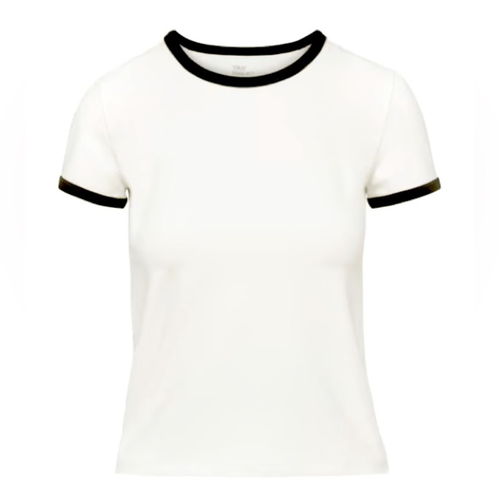 Aritzia Tna Black and White Tee